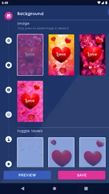 Love Parallax Wallpapers android App screenshot 6